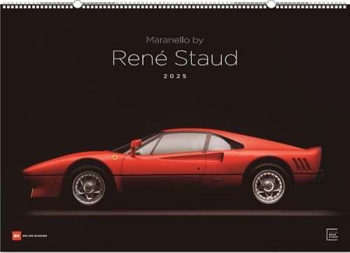 René Staud - Maranello - Kalender 2025 - Delius-Klasing-Verlag - Wandkalender mit atemberaubenden Ferrari-Fotografien - 51 cm x 72 cm René Staud - Maranello - Kalender 2025 - Delius-Klasing-Verlag - Wandkalender mit atemberaubenden Ferrari-Fotografien - 51 cm x 72 cm