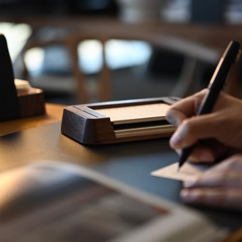 YUMORE TO DO List Planner Wood with Walnut Stand, Productivity Planner by YUMORE - Image 7