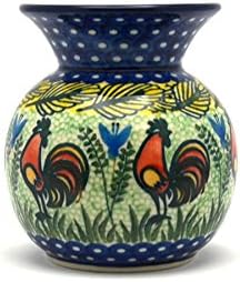 Polish Pottery Bubble Vase - Unikat Signature - U2663