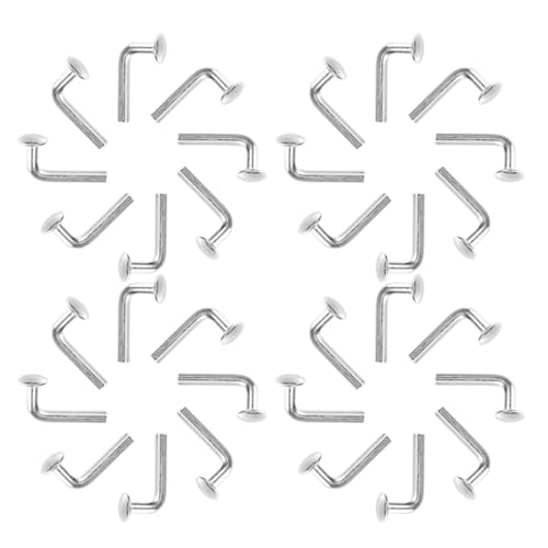 HOMOCONO 70 Piezas de Pasadores de Seguridad de Hierro para Estanterías de Palets, Clips Resistentes para Proyectos DIY y Almacenes Industriales