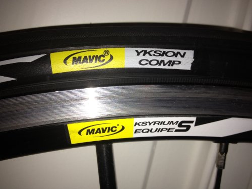 Mavic Ksyrium Equipe S 700C Front Wheel with 23mm Tire (OEM)