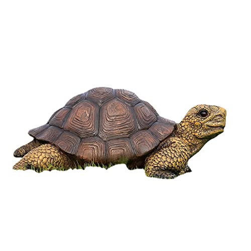 Tortue de jardin en résine 55cm pour combler les espaces vides du gazon