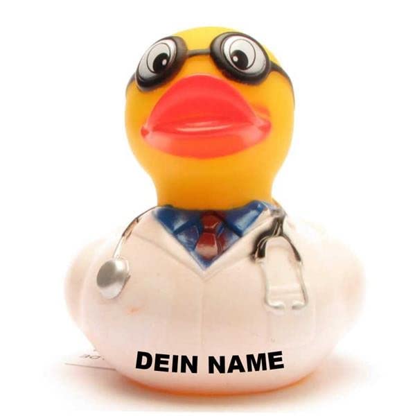 Bath Duck - Personalised (Doctor with Stetoscope Duck)