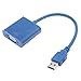 TOOGOO(R) USB 3.0 to VGA Multi-Display Adapter Converter External Video Graphic Card
