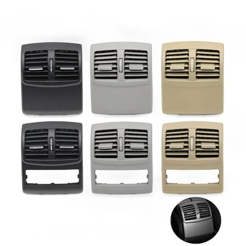 Cubierta de ventilación Benz W212 para viajes traseros confortables 2