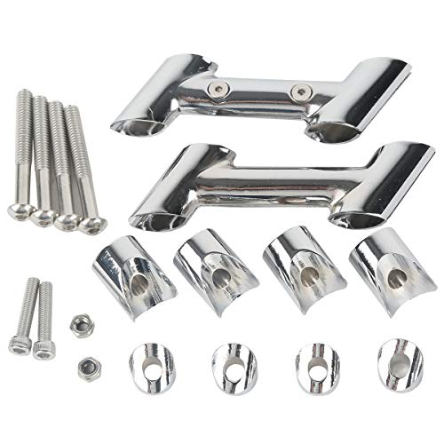 Soporte para guardia lateral de alforjas SLMOTO Negro para Harley Touring Road King FLHR, Electra Glide Standard FLHT, Street Glide FLHX, Road Glide FLTR, FLHTCUSE (1997-2008) miniatura 6