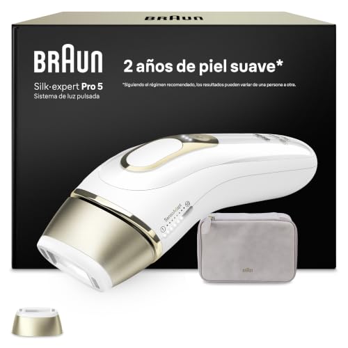 Braun Depiladora Luz Pulsada Silk·expert Pro 5, IPL,...
