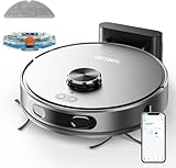 SHELIKI Robotic Vacuums Cleaner with LiDAR Navigation Smart & Strong Suction...