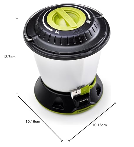 Goal Zero Lighthouse 400 Lantern And Usb Powerhub Powerbank 400 Lumens Usb Output Built In Usb Charging Cable Headlamp 5 X Recharges Go Pro 3 X Recharges Phone 2 X Recharges Tablet 50 Percent Boost - Image 7