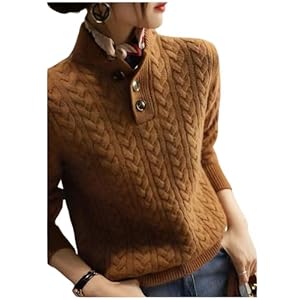 ［グリーンティー］ ニットトップス リブニット セーター 秋 冬 ゆったりニット ゆるっとお洒落 ハイネック ..." 