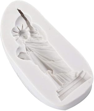 DIY Baking Mold Statue Of Liberty Silicone Mould Fondant Cake Handmade Soap Mold