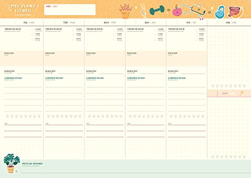 Bloco Planner 52 Fls Deboas Jandaia