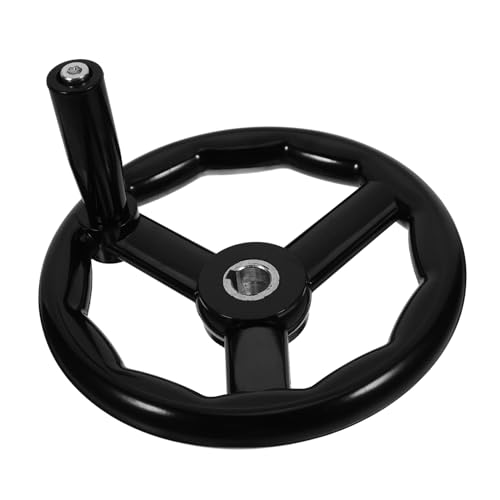 Ciieeo Volante Giratorio De Tres Radios Resistente y Desmontable Para Trabajos Manuales