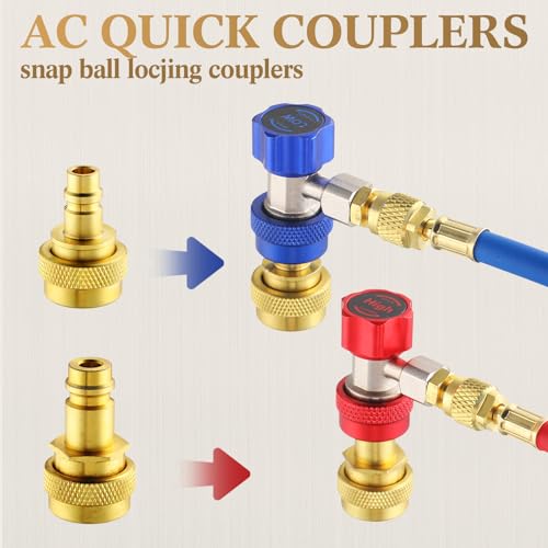 Kit Adaptadores R134a a R1234yf para Aire Acondicionado de Auto miniatura 7