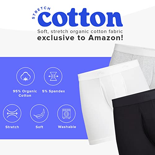 MeUndies – Men’s Stretch Cotton Boxer Brief with Fly – Men’s Underwear – Amazon Exclusive Fabric3
