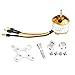 QWinOut A2212 1000KV Brushless Outrunner Motor 13T with 3.5mm Male Banana Bullet for RC DIY Aircraft Multi-Copter Quadcopter Drone (4 Pcs)
