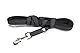 IDC Color & Gray gumierte Leine, 14 mm x 5 m mit Schlaufe, Schwarz-Grau