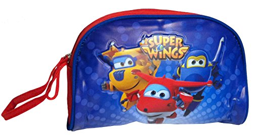 Preisvergleich Produktbild Unbekannt Super Wings Jett Kulturtasche Kulturbeutel Kinder Waschtasche Beauty Bag
