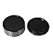 CamDesign Body Cap & Camera Rear Len Cover Set Compatible with Leica M-Mount Camera fits…