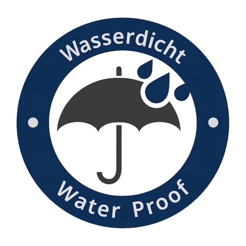 ADAKAT LED Deckenleuchte 15W IP54 mit Bewegungsmelder, warmweiß 3000K