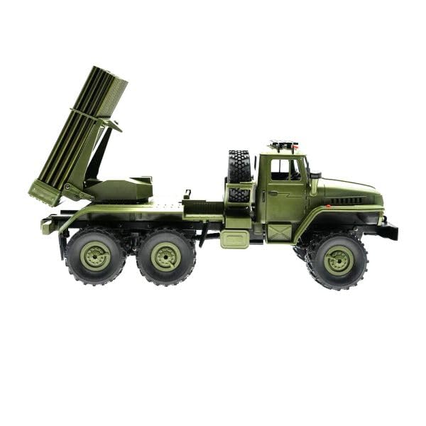 WPL B36-2 1/16 自走多連装ロケット砲トラックラジコン BM-21 Amazon.co.jp: WPL 1/16 2.4GHz RTR 6WD 自走多連装ロケット砲トラック