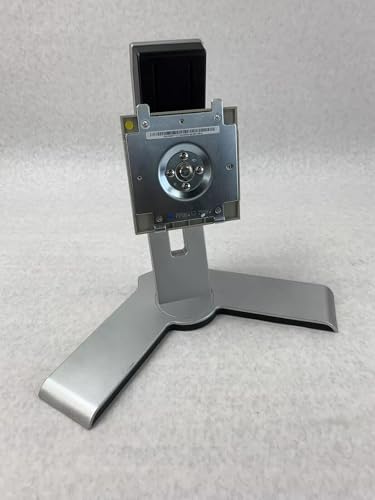 Dell UltraSharp Monitor Stand Base, Compatible with 20-24 inch LCD Models 2408WFPb 2407WFPb 2007FP, Rotate and Swivel Function, Silver