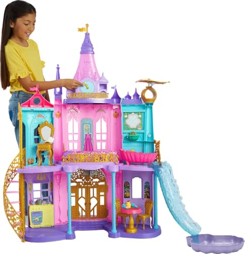 Mattel Disney Princess Ultimate Castle 4 Ft Tall w/ Lights & Sounds