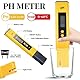 Funmo PH Messgerät, PH TDS EC und Temperatur 4 in 1 Set, Wasserqualität Tester mit hoher Genauigkeit, Pool Tester mit LCD-Display, Leitfähigkeitsmesser für Schwimmbad, Trinkwasser, Aquarium