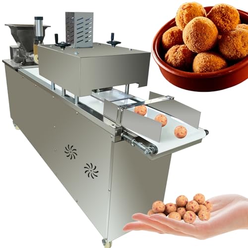 TXMACHINE Automatic Dough divider cutter rounder machine Bakery Dough roller machine max 2.75'' Dough Ball Maker pizza Ball Rounding Machine (220V, without non stick coating)