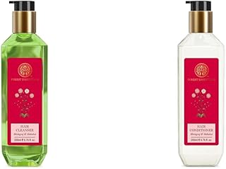 Forest Essentials Hair Cleanser, Bhringraj and Shikakai, 200ml (Shampoo & Conditioner Combo)-picture-17