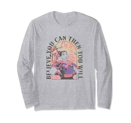 T-shirt Mulan Disney à manches longues pour vos sorties décontractées de week-end