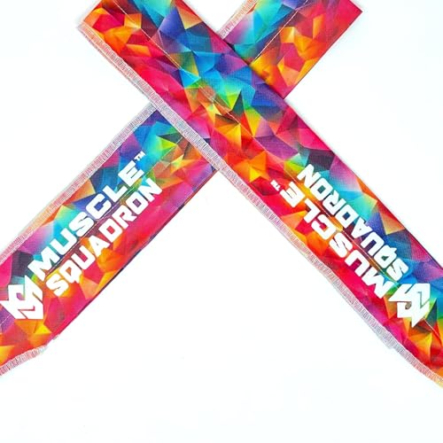 Image of Wrist Wraps for Calisthenics & Weightlifting - Heavy Duty Wrist Support & Stability (Chromatic Burst)
