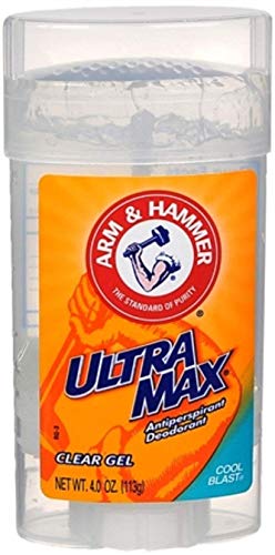 A&H Max Cool Blst Ap Gel Size 4z Arm & Hammer Ultra Max Cool Blast Clear Gel Antiperspirant Deodorant