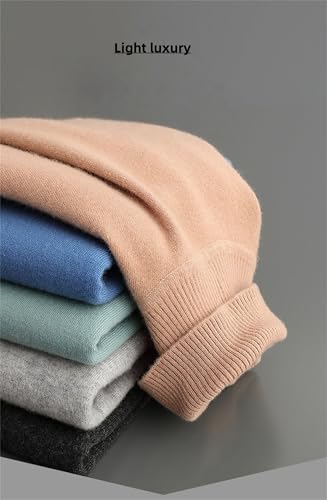 Mens Sweater, Mens Turtleneck Sweaters, Long Sleeve Soft Touch Turtleneck Suitable for Keeping Warm in Winter Autumn2