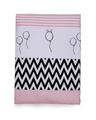 Image of Baby Jalebi Reversible Soft Organic Cotton Baby Blanket (Chloe)