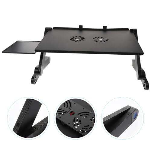 Base para portátil SEWACC de aleación de aluminio con ventiladores miniatura 5