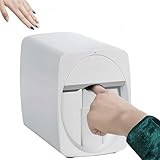 Glowdora Impresora 3D Inteligente para Uñas, Maquina De Uñas, Maquina Impresora Uñas, Portátil, Automática, para Salón De Uñas En Casa, con Resolución De Impresión De 2400 dpi White