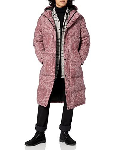Levi's Men's Arctic Cloth Extra Long Parka Coat, Red, XL - image 1