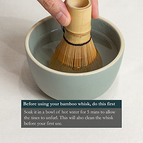 Naoki Matcha Fragrant Yame Ceremonial Blend Matcha (40G / 1.4 Oz) With Traditional Matcha Tea Set #TOP7