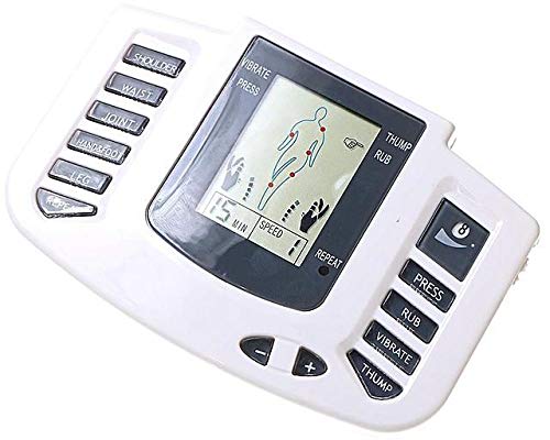 FosCadit Electric Body Massager Tens Acupuncture Therapy Machine Massager Slimming Body Pain Relief Therapy Stroke Machine For Pain Relief & Fitness Massager. Slimming (Multicolor)