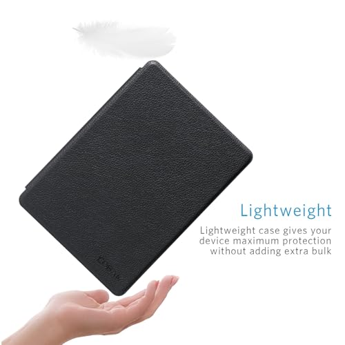 Image of CoBak Case for 6.8 inch eBook Readers 11th Generation 2021 Released | New PU Leather Cover and Clear Soft Silicone Back Cover with Auto Sleep Wake