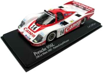 Amazon | Minichamps 1/43 ポルシェ956 キャノン ルマン1985 PALMER