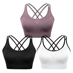 3 Pack(black/White/Purple)