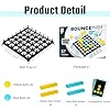 41e Gjf4 Ll - Bouncing Ball Game, Bounce Off Game - Ultimate Kids Games & Family Games & Party Games - Interactive Board Games for Kids 4-12 - Upgrade Connect 4 Four Game Set - Ideal Eatser Gifts for Boys & Girls