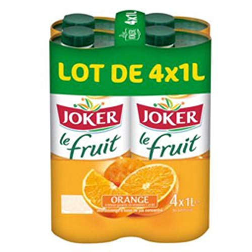 Joker Orange Sans Pulpe 1L (pack de 4)