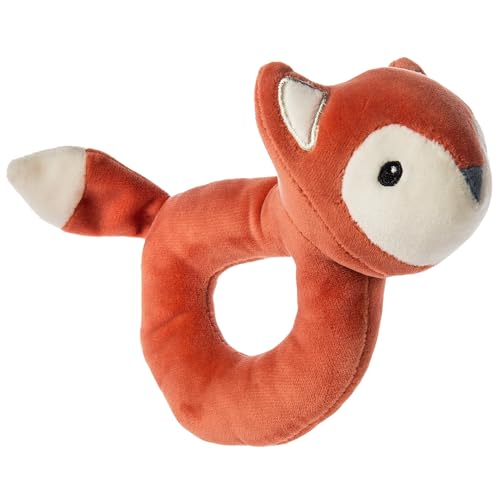 Image of Mary Meyer Baby Rattle Leika Infant Soft Toys, 6-Inches, Little Fox