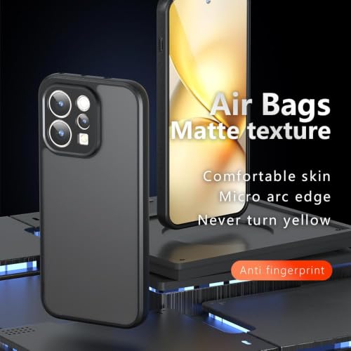 Image of Matte PC+TPU Phone Case for Realme P4 Power 5G, Black