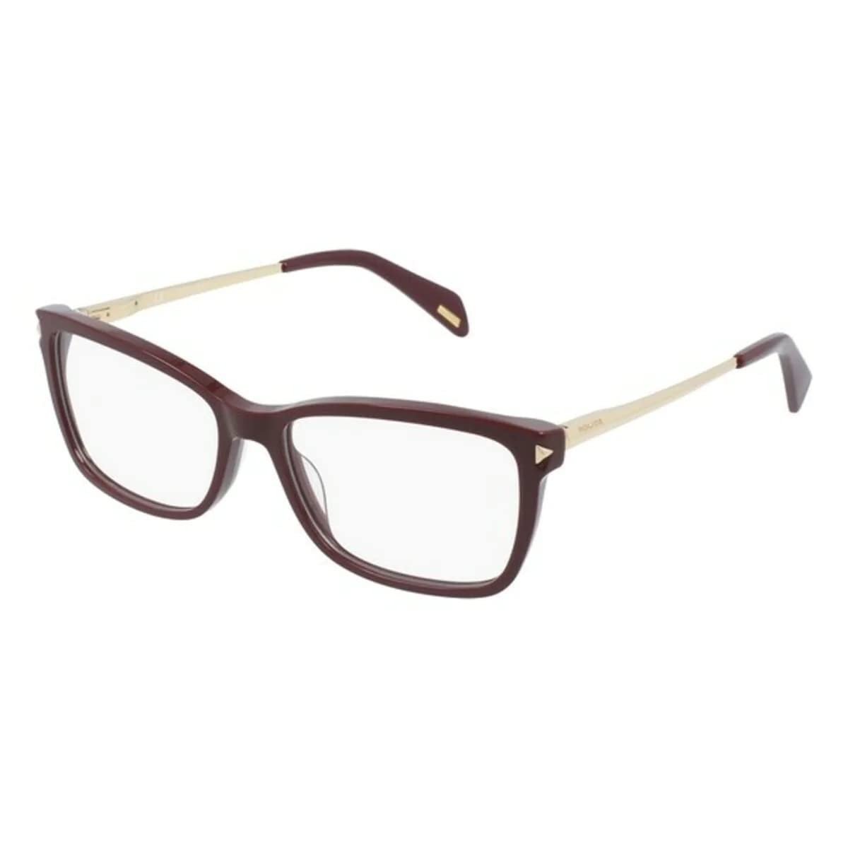 Police, Gafas VIS, VPLA87, SEMI MATT FULL BORDEAUX