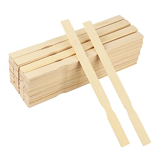 Paint Mixing Sticks 200 PCS 12 Inch Wood Stirrers, Wooden Stirrers Mixing Sticks for DIY Crafts, Painting, Crafting Resin Wood Paddle, Hobby Projects, Garden, by GNIEMCKIN.