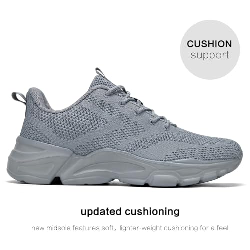 Mens Road-Running Shoes Walking Shoes Fashion Athletic Sneakers Working Gym Comfort Lightweight Mesh Shoes3